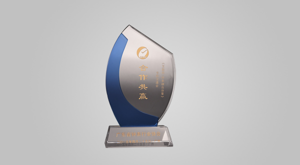 2015年4月互聯網+鐘表融合分享廣東省合作共贏（獎杯）